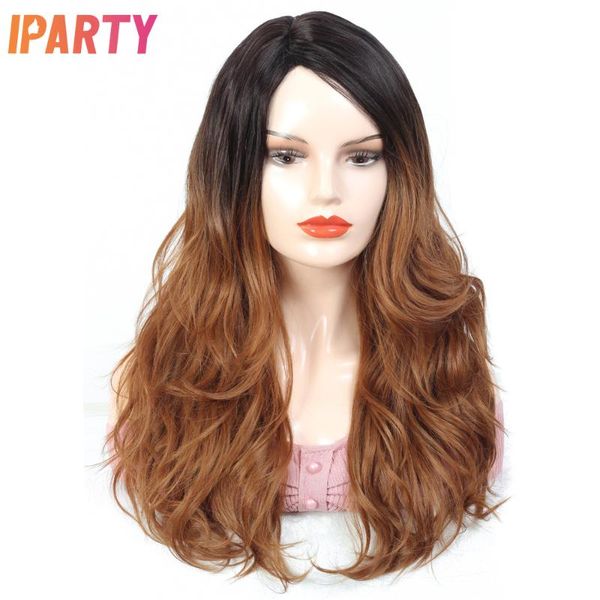 synthetic wigs ombre brown for black women natural body wave wig high temperature fiber no glue 130% daily party cosplay iparty
synthetic wigs ombre brown for black women natural body wave wig high temperature fiber no glue 130% daily party cosplay iparty
