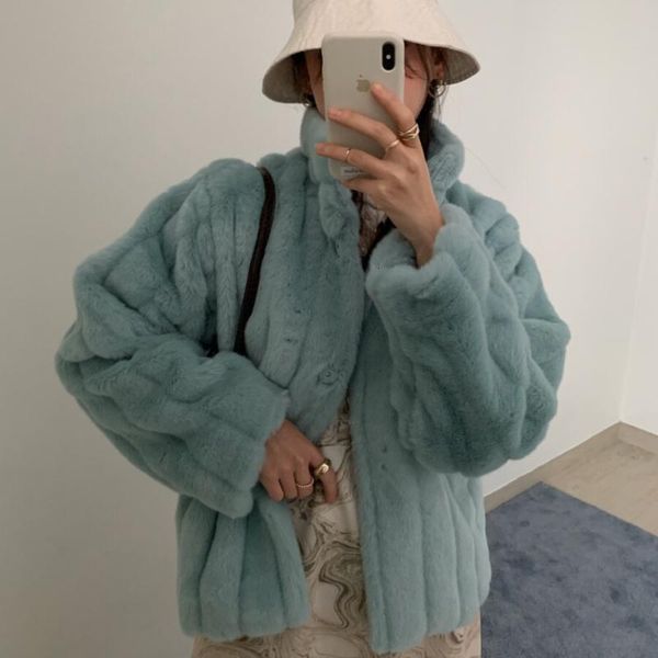 women's fur & faux women coat winter fluffy warm plush teddy jackets fashion long sleeve stand collar coats overcoat woman outerwe, Black
women's fur & faux women coat winter fluffy warm plush teddy jackets fashion long sleeve stand collar coats overcoat woman outerwe, Black