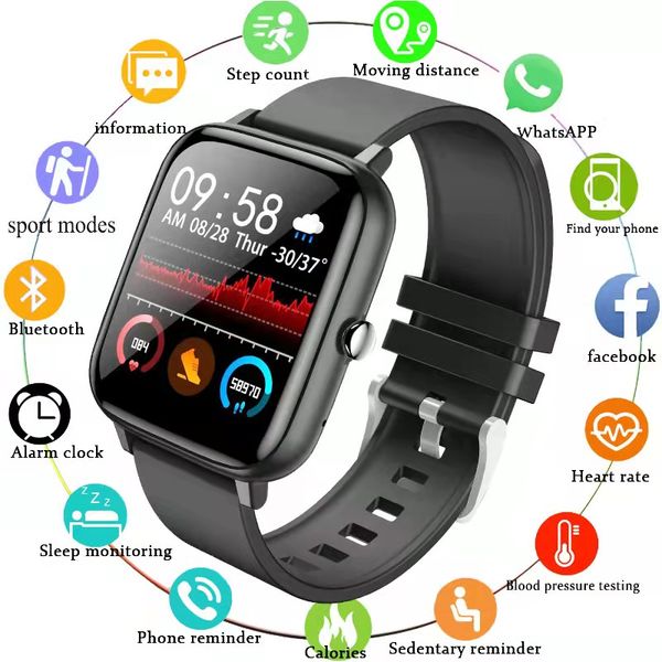 universal bluetooth smart watch for men and women multifunctional waterproof bracelet sphygmomanometer, Slivery;brown
universal bluetooth smart watch for men and women multifunctional waterproof bracelet sphygmomanometer, Slivery;brown