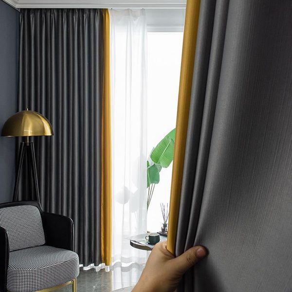 high blackout simulation silk cotton solid color jacquard curtains for living room bedroom light luxury curtain & drapes
high blackout simulation silk cotton solid color jacquard curtains for living room bedroom light luxury curtain & drapes