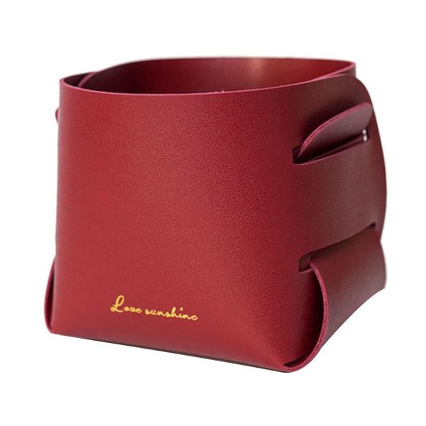 storage basket collapsible deskorganizer leather cubes cosmetic key sundries baskets
storage basket collapsible deskorganizer leather cubes cosmetic key sundries baskets