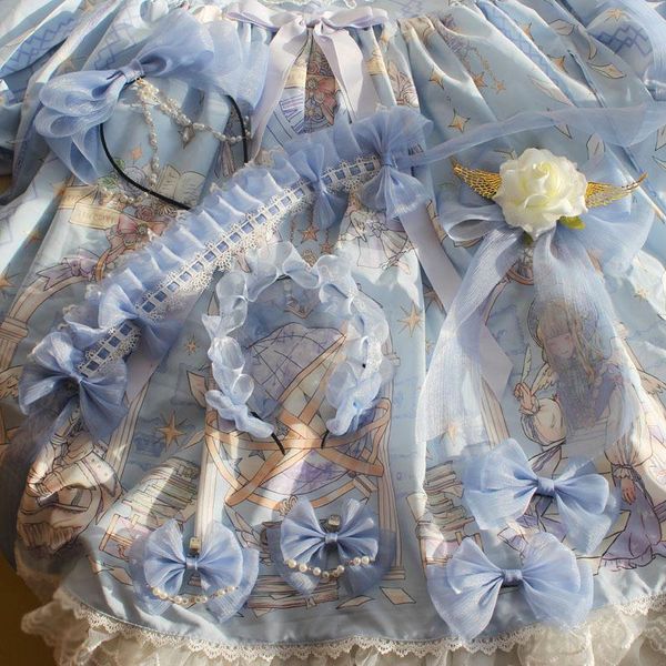 party masks blue angel handle / book of angels sweet lolita cute bow dream princess hairband kc headband hairpin necklace hat accessories
party masks blue angel handle / book of angels sweet lolita cute bow dream princess hairband kc headband hairpin necklace hat accessories