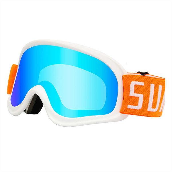 outdoor mountaineering sports snow goggl double-layer anti fog ski goggl, White;black
outdoor mountaineering sports snow goggl double-layer anti fog ski goggl, White;black
