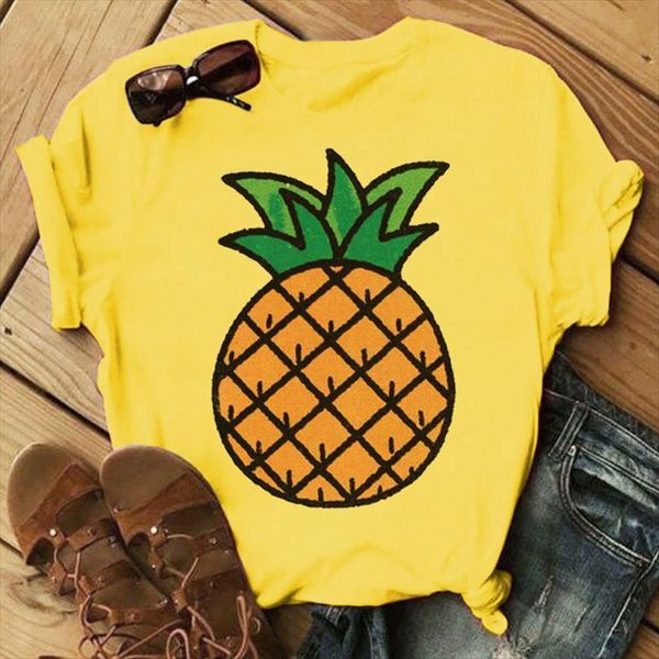 large size summer and men t shirts women camisole fashion pineapple print couple streetwear harajuku casual female, White;black
large size summer and men t shirts women camisole fashion pineapple print couple streetwear harajuku casual female, White;black