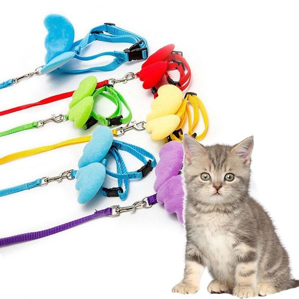dog collars & leashes small pet traction rope chest strap with wings multi-color foam angel cat sports dog-shaped supplies
dog collars & leashes small pet traction rope chest strap with wings multi-color foam angel cat sports dog-shaped supplies