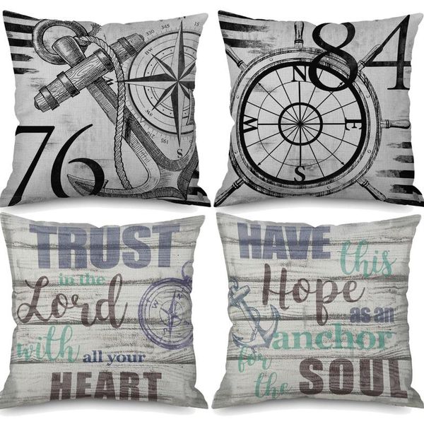 cushion/decorative pillow ocean compass rudder cushion covers retro style beige linen case 45x45cm sofa decoration
cushion/decorative pillow ocean compass rudder cushion covers retro style beige linen case 45x45cm sofa decoration