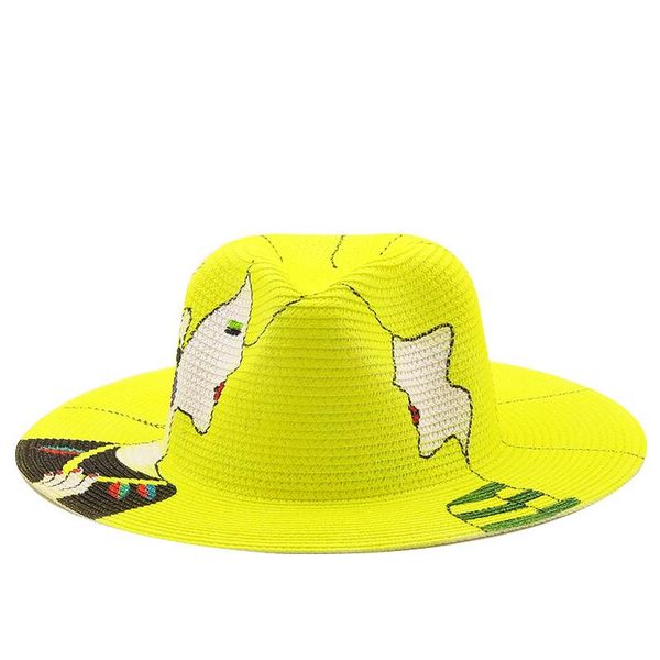 wide brim hats sun summer spring jazz caps painted band classic khaki black white outdoor beach protective casual women men straw, Blue;gray
wide brim hats sun summer spring jazz caps painted band classic khaki black white outdoor beach protective casual women men straw, Blue;gray