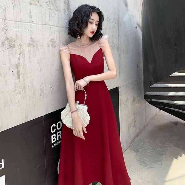 temperament patchwork bride dress noble slim wedding party elegant o-neck evening romantic banquet daily ethnic clothing, Red
temperament patchwork bride dress noble slim wedding party elegant o-neck evening romantic banquet daily ethnic clothing, Red