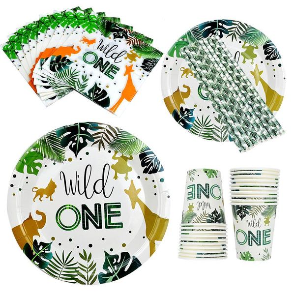 disposable dinnerware tableware sets forest animal jungle safari birthday decoration wild one party supplies plate cup napkin
disposable dinnerware tableware sets forest animal jungle safari birthday decoration wild one party supplies plate cup napkin