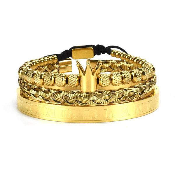 charm bracelets stainless steel mens jewelry royal men crown bracelet roman lover bangle homme bijoux hippie armband bileklik, Golden;silver
charm bracelets stainless steel mens jewelry royal men crown bracelet roman lover bangle homme bijoux hippie armband bileklik, Golden;silver