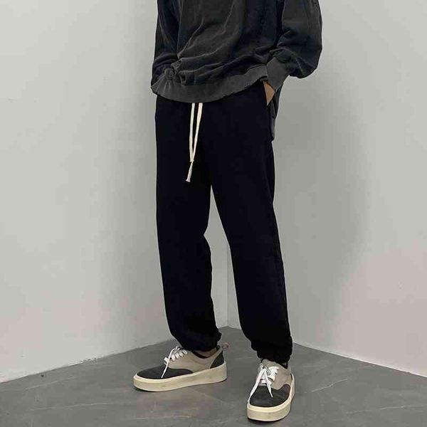 1akinzhi high street loose legged versatile grey fog drawstring casual sports pants men's and women's fashion2021, Black
1akinzhi high street loose legged versatile grey fog drawstring casual sports pants men's and women's fashion2021, Black