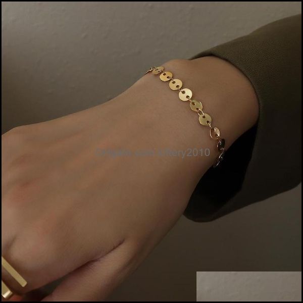 link bracelets jewelrylink chain ins jewelry round bracelet lucky geometry circle piece thick thin drop delivery 2021 3htjn, Black
link bracelets jewelrylink chain ins jewelry round bracelet lucky geometry circle piece thick thin drop delivery 2021 3htjn, Black
