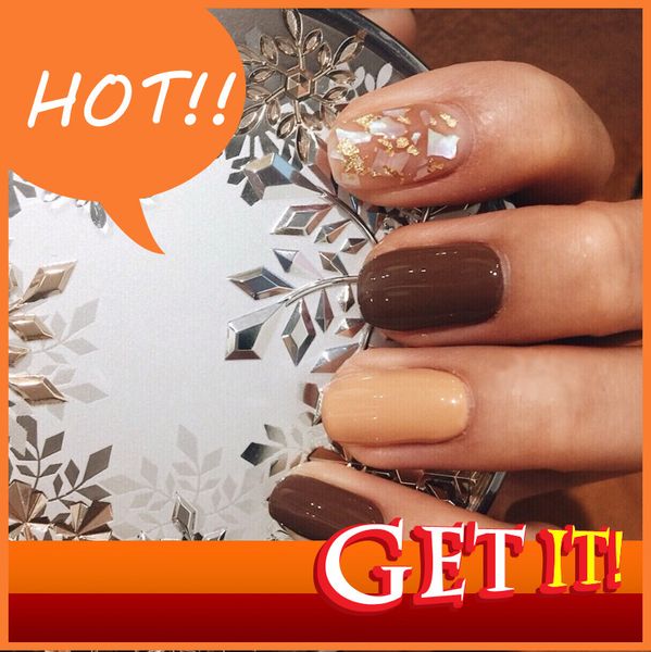 decorated nail stylist diy hand nina pd-16 milk coffee jinbei fake nail patch wear enhancement finished, Red;gold
decorated nail stylist diy hand nina pd-16 milk coffee jinbei fake nail patch wear enhancement finished, Red;gold