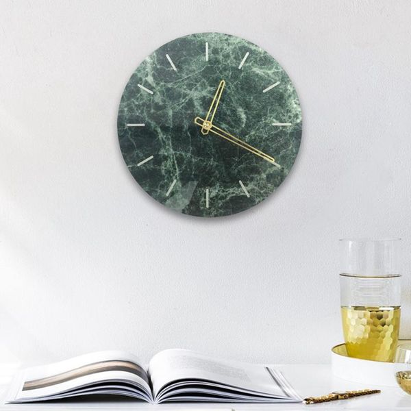 wall clocks nordic marble clock modern minimalist bedroom art personality creative living room fashion watch
wall clocks nordic marble clock modern minimalist bedroom art personality creative living room fashion watch