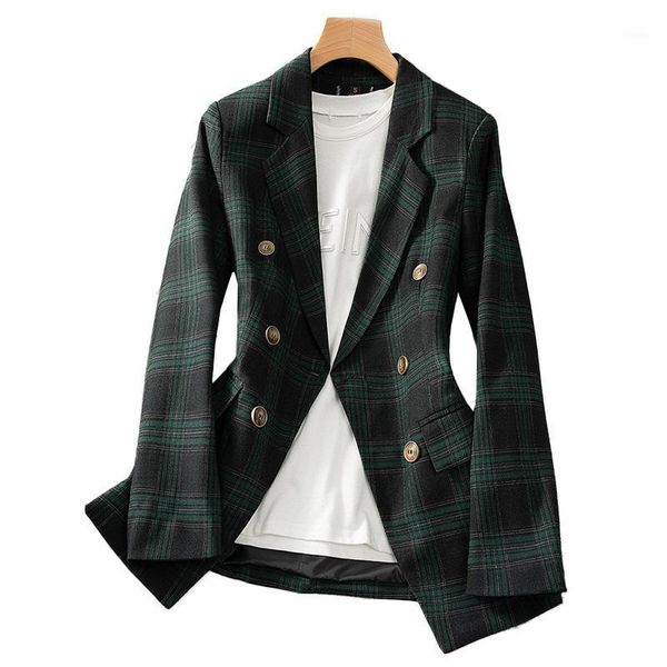 women's suits & blazers lenshin women elegant plaid jacket long sleeve gird blazer fashion work wear keep slim office lady coat outwear, White;black
women's suits & blazers lenshin women elegant plaid jacket long sleeve gird blazer fashion work wear keep slim office lady coat outwear, White;black