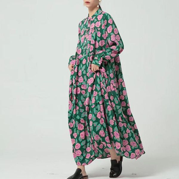 casual dresses maxi dress plus size women autumn 2021 loose fashion full sleeve bohemian beach party oversized, Black;gray
casual dresses maxi dress plus size women autumn 2021 loose fashion full sleeve bohemian beach party oversized, Black;gray