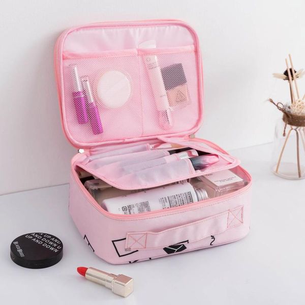 simple portable cosmetic bag ladies waterproof storage printing travel toiletry bags & cases
simple portable cosmetic bag ladies waterproof storage printing travel toiletry bags & cases
