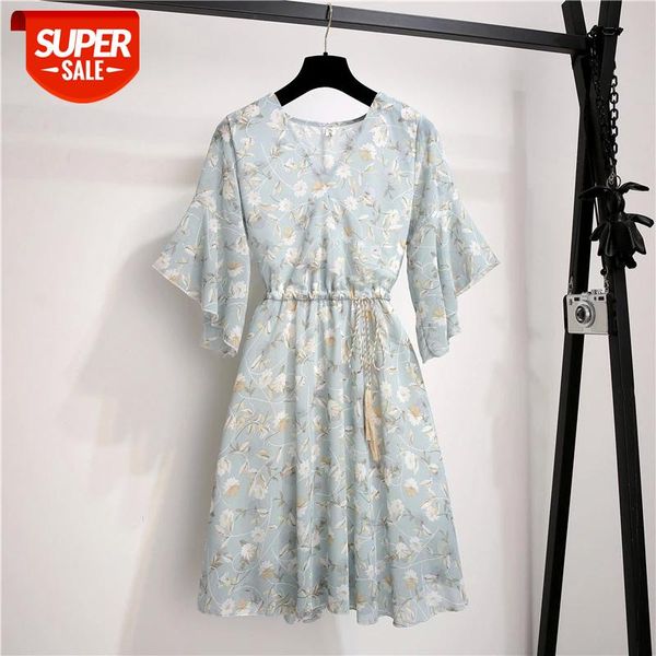 spring summer chiffon dress women knee length v-neck print dresses sweet ruffle sleeeve slim new casual drawstring #di8l, White;black
spring summer chiffon dress women knee length v-neck print dresses sweet ruffle sleeeve slim new casual drawstring #di8l, White;black