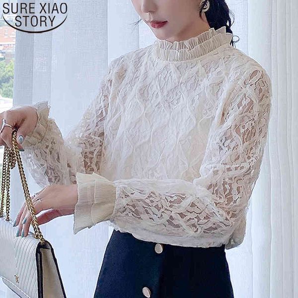 women lace blouse autumn long sleeve blouses spring stand collar hollow out clothes fashion ladies solid blusas 13326 210417, White
women lace blouse autumn long sleeve blouses spring stand collar hollow out clothes fashion ladies solid blusas 13326 210417, White