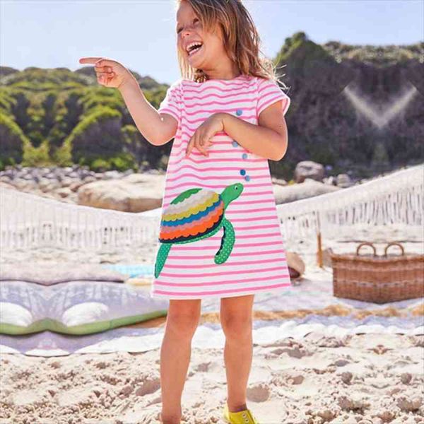 girls dress baby stripe dresses turtle embroidered cartoon princess dress cotton summer clothes baby girl clothes, Red;yellow
girls dress baby stripe dresses turtle embroidered cartoon princess dress cotton summer clothes baby girl clothes, Red;yellow