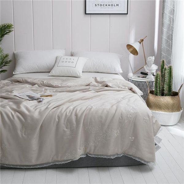 comforters & sets luxury tencel summer quilt embroidered pearl applique thin duvet fill microfiber lace silky comforter queen size
comforters & sets luxury tencel summer quilt embroidered pearl applique thin duvet fill microfiber lace silky comforter queen size