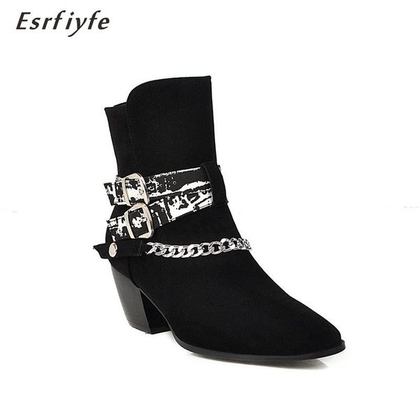 boots esrfiyfe 2021 cowboy for women pointed toe western flock ankle block wedges autumn winter botas, Black
boots esrfiyfe 2021 cowboy for women pointed toe western flock ankle block wedges autumn winter botas, Black