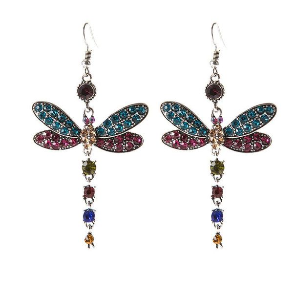 dangle & chandelier fashion dragonfly rhinestone earrings for women accessories antique silver color insect modeling ethnic vintage
dangle & chandelier fashion dragonfly rhinestone earrings for women accessories antique silver color insect modeling ethnic vintage