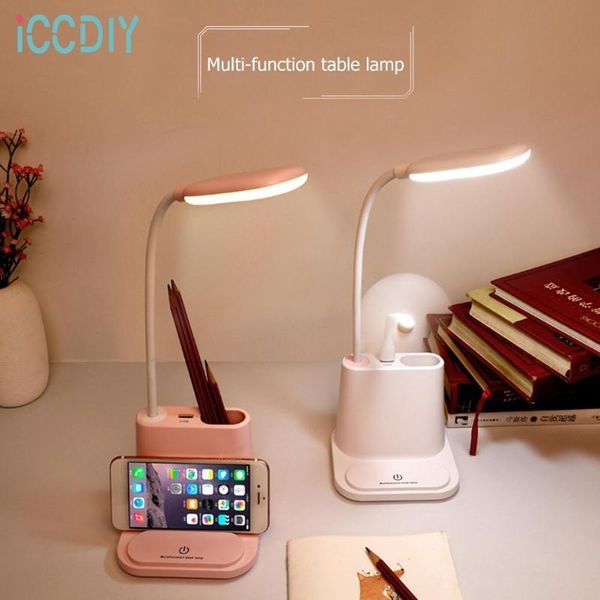 table lamps multifunctional led touch desk lamp usb rechargeable bedroom light dimming adjustment living room
table lamps multifunctional led touch desk lamp usb rechargeable bedroom light dimming adjustment living room