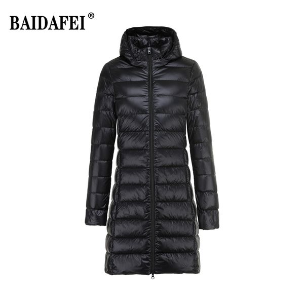 women's lightweight water-resistant packable puffer coat hood removable women female portable fluffy long jackets 210922, Black
women's lightweight water-resistant packable puffer coat hood removable women female portable fluffy long jackets 210922, Black