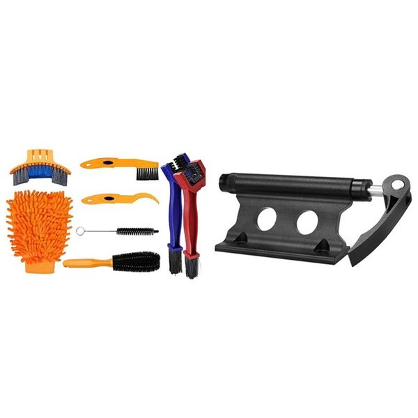 car & truck racks bike fork mount bicycle bed roof rack black with cleaning brush set 8 pcs, for chain/wheel clean
car & truck racks bike fork mount bicycle bed roof rack black with cleaning brush set 8 pcs, for chain/wheel clean