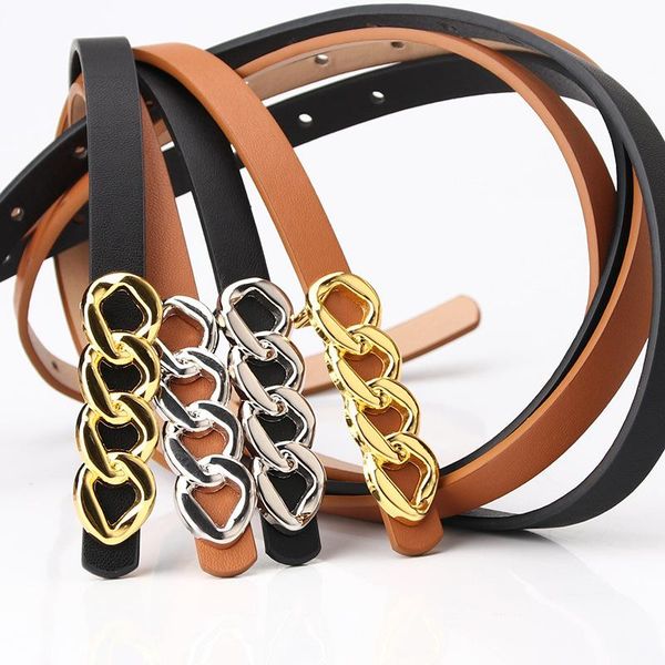 belts fashion gold silver metal buckle women chain leather thin belt for dress shirts female ladies girls, Black;brown
belts fashion gold silver metal buckle women chain leather thin belt for dress shirts female ladies girls, Black;brown