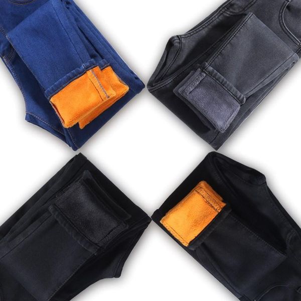 women's jeans winter add plush women casual thicken high waist large size denim pants velvet skinny pencil black stretch, Blue
women's jeans winter add plush women casual thicken high waist large size denim pants velvet skinny pencil black stretch, Blue