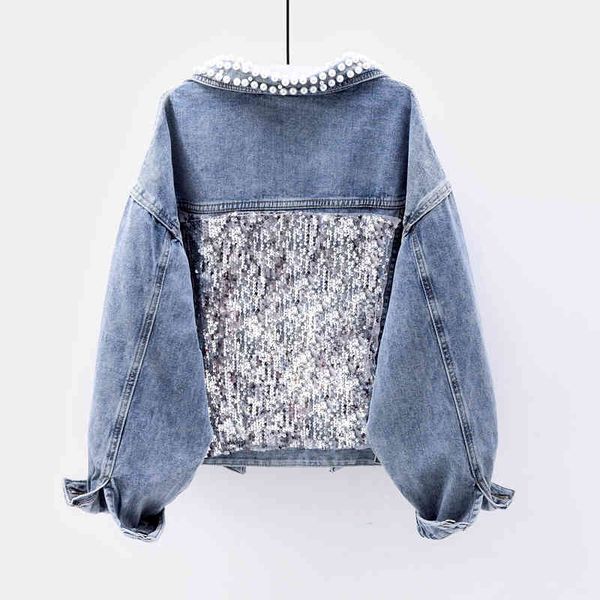 women's jackets vintage short denim spring fashion beaded sequins hole jeans wild loose diamond q1362 b0j7, Black;brown
women's jackets vintage short denim spring fashion beaded sequins hole jeans wild loose diamond q1362 b0j7, Black;brown
