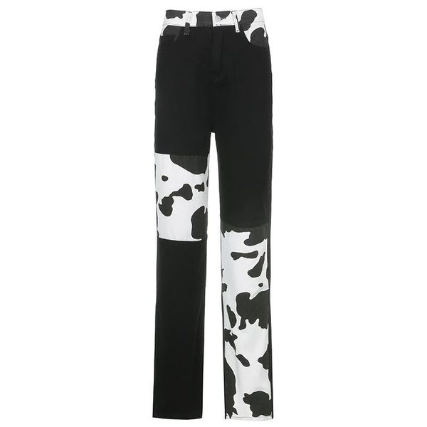women's clothing slim fashion cow stitching contrast street style straight trend casual pants autumn denim jeans, Blue
women's clothing slim fashion cow stitching contrast street style straight trend casual pants autumn denim jeans, Blue