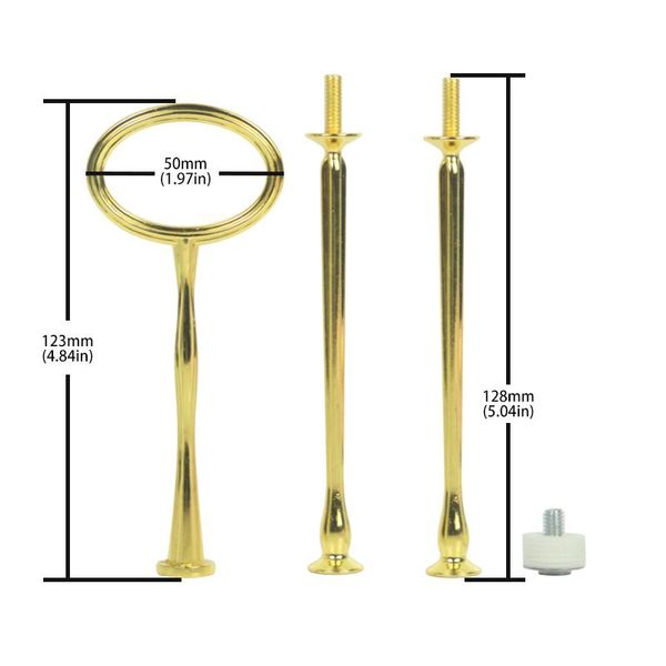 other bakeware 3-tiers 20pcs oval metal cake stand handles/cake hardware,gold/silver mixed color
other bakeware 3-tiers 20pcs oval metal cake stand handles/cake hardware,gold/silver mixed color