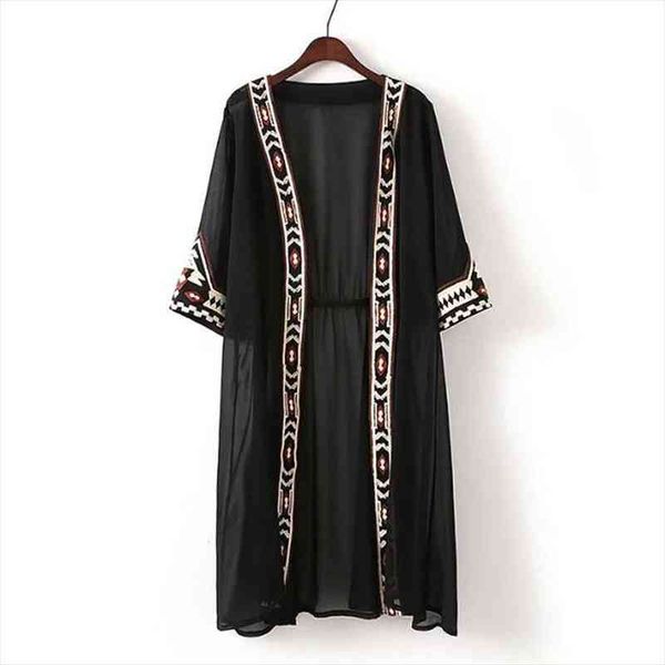 cheshanf fashion womens black white color geometric embroidery ethnic shirt cardigan summer sunscreen kimono blouses
cheshanf fashion womens black white color geometric embroidery ethnic shirt cardigan summer sunscreen kimono blouses