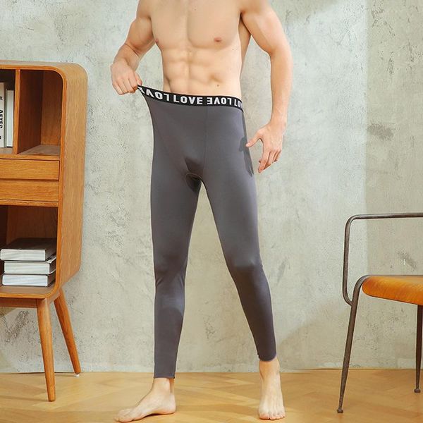 spring slim men's long trousers solid color thermal underwear and tights fitness wear pants oversized, Black
spring slim men's long trousers solid color thermal underwear and tights fitness wear pants oversized, Black