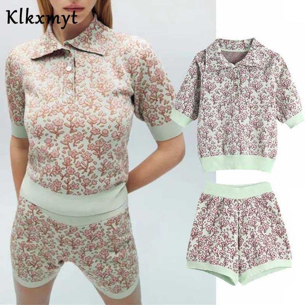 klkxmyt za 2 pieces set women chic fashion jacquard knitted short sleeve sweater and high waist shorts woman two sets 210527, White
klkxmyt za 2 pieces set women chic fashion jacquard knitted short sleeve sweater and high waist shorts woman two sets 210527, White