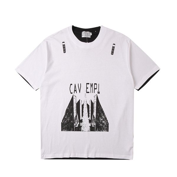 brand fashion brand life cavempt new black and white stitching men's and women's short sleeves, White;black
brand fashion brand life cavempt new black and white stitching men's and women's short sleeves, White;black