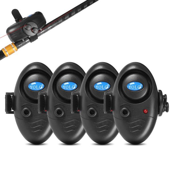4pcs electronic fish bite alarm with adjustable volume fishing buffer alarms indicators accessories
4pcs electronic fish bite alarm with adjustable volume fishing buffer alarms indicators accessories