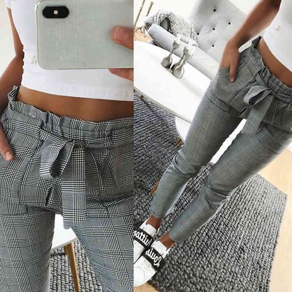 women's jeans women fashion plaid pleated high waist skinny pencil pants trousers with sash pantalones mujer spodnie damskie xymx, Blue
women's jeans women fashion plaid pleated high waist skinny pencil pants trousers with sash pantalones mujer spodnie damskie xymx, Blue