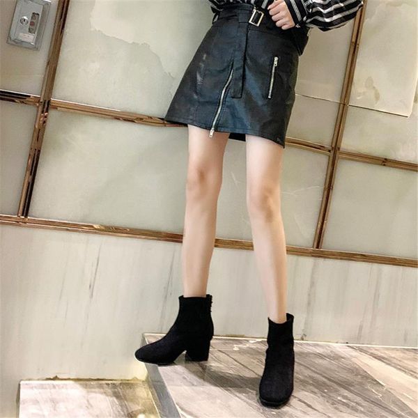 boots short tube stretch women thin skinny thick heel wide fat feet women's, Black
boots short tube stretch women thin skinny thick heel wide fat feet women's, Black