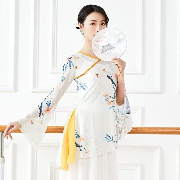 men's sweaters modern classical dance body rhyme basic training clothes chinese practice women's blouse adult, White;black
men's sweaters modern classical dance body rhyme basic training clothes chinese practice women's blouse adult, White;black