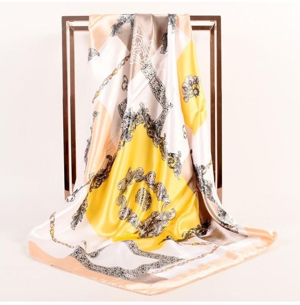 scarves wholesale 5 fashion satin cloth chain pattern printing silk scarf 90cm square simulation lady shawl, Blue;gray
scarves wholesale 5 fashion satin cloth chain pattern printing silk scarf 90cm square simulation lady shawl, Blue;gray