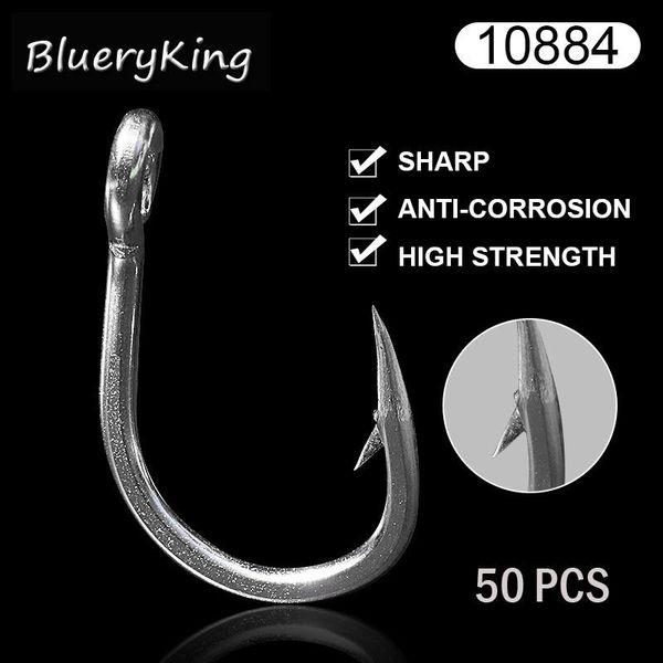 bluekim 10884 50 pcs/pack stainless steel assist fish hooks tuna bait circle live weighted fishing hook
bluekim 10884 50 pcs/pack stainless steel assist fish hooks tuna bait circle live weighted fishing hook