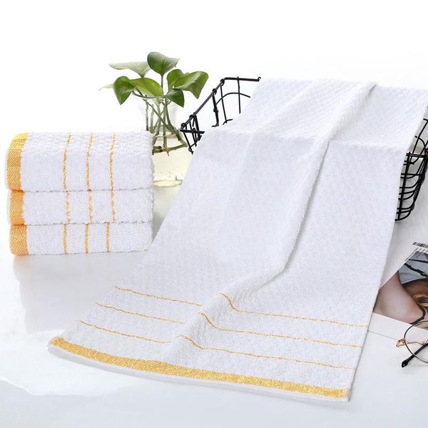 towel 14 white towels with golden rim and pineapple grid can be processed customized logo soft comfortable
towel 14 white towels with golden rim and pineapple grid can be processed customized logo soft comfortable