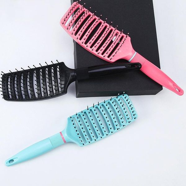 hair brushes 2021 scalp massage comb big curved wide tooth hairbrush curly detangle brush for salon hairdressing styling tool, Silver
hair brushes 2021 scalp massage comb big curved wide tooth hairbrush curly detangle brush for salon hairdressing styling tool, Silver