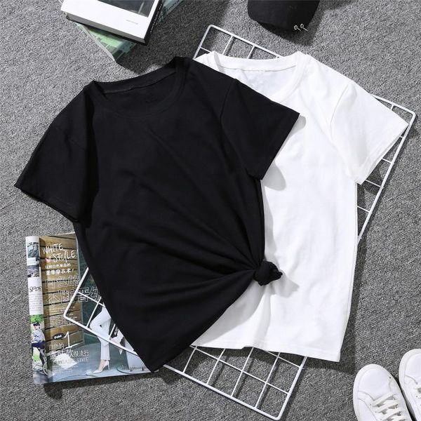 women's t-shirt 2021 summer women loose and versatile young girl street o-neck half sleeve solid casual, White
women's t-shirt 2021 summer women loose and versatile young girl street o-neck half sleeve solid casual, White