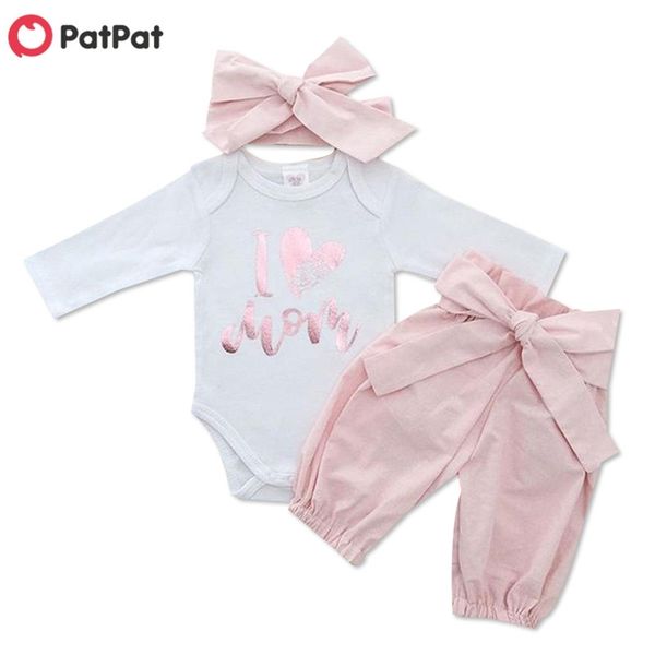 spring autumn cotton born letter print long sleeve jumpsuit solid color pants bow headband set crawler suit 210528, White
spring autumn cotton born letter print long sleeve jumpsuit solid color pants bow headband set crawler suit 210528, White