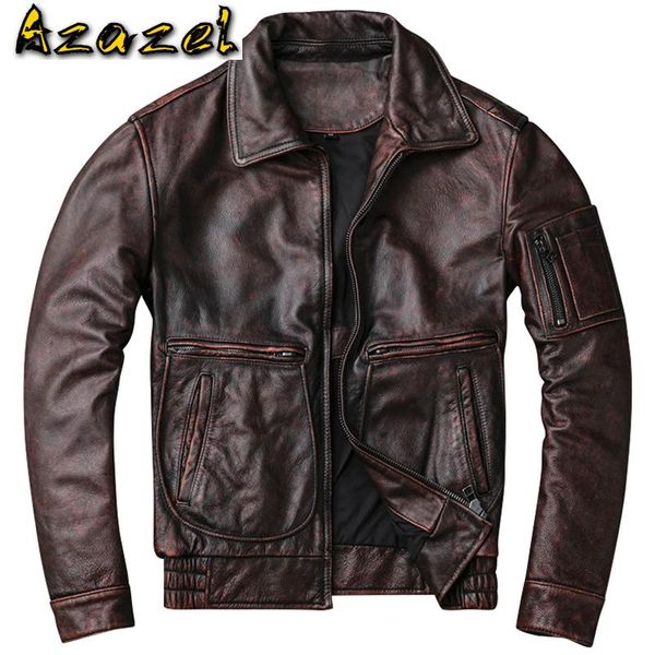 men's leather & faux motorcycle cowhide jackets men 2021 mens real biker cow coats us autos overcoats brand clothing a972, Black
men's leather & faux motorcycle cowhide jackets men 2021 mens real biker cow coats us autos overcoats brand clothing a972, Black